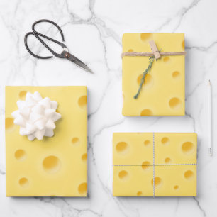 Cheesy Gift Wrap Collection Geschenkpapier Set