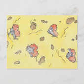 Cheesy Hearts Valentinstag Feiertagspostkarte (Vorderseite)