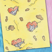 Cheesy Hearts Valentinstag Feiertagspostkarte