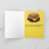 Cheesy Humor Karte (Innenseite)