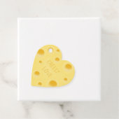 "Cheesy Liebe" Adorable Custom Käse Herz Geschenkanhänger (Beispiel)