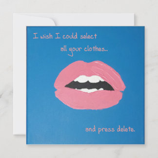 Cheesy Lines for Valentine's Einladung