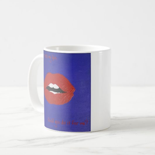 Cheesy Lines for Valentine's Mug Kaffeetasse (Vorderseite Links)