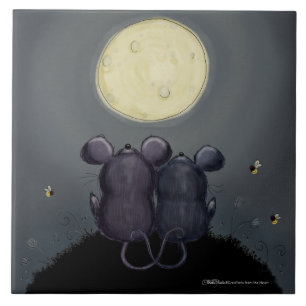 Cheesy Moon Fliese