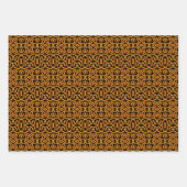 Cheesy Noodle Doodle Art Mirrored Image Pattern Geschenkpapier Set (Vorderseite)