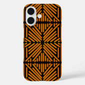 Cheesy Noodle Doodle Art Symmetrical Lined Pattern Case-Mate iPhone Hülle (Rückseite)