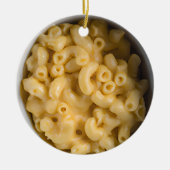 Cheesy Puns Mac me Happy Funny Food Pub Weihnachte Keramik Ornament (Vorne)