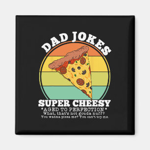 Cheesy Vater Joke Slice Pizza Funny Vathers Day R Magnet