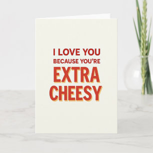 Cheesy Vatertag Retro Karte