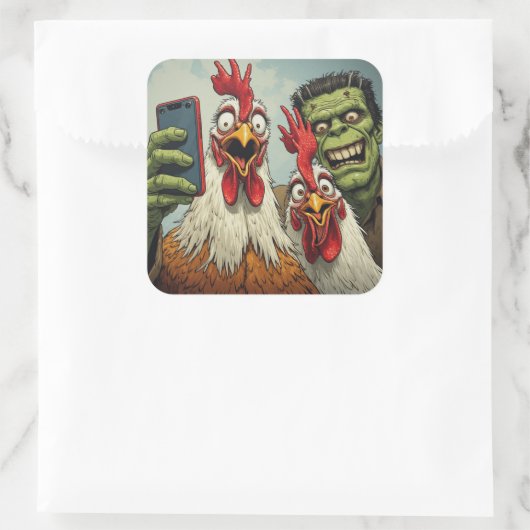 "Cheesys Posen With Frank" Sticker Sheet (Tasche)