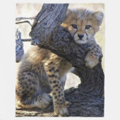 CHEETA CUB FLEECEDECKE (Vorderseite)