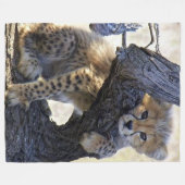 CHEETA CUB FLEECEDECKE (Vorderseite (Horizontal))