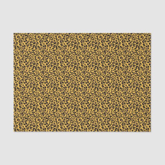Cheeta Print Seidenpapier (Vorderseite)