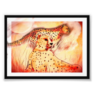 Cheetah 12x18 print fotodruck