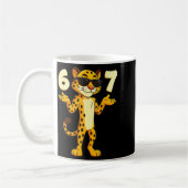 Cheetah 67 Meme Funny Kids Teens Gen Alpha Slang 6 Kaffeetasse (Links)