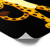 Cheetah 67 Meme Funny Kids Teens Gen Alpha Slang 6 Poster (Ecke)