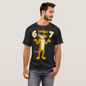 Cheetah 67 Meme Funny Kids Teens Gen Alpha Slang 6 T-Shirt (Vorne ganz)