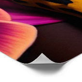 Cheetah Afriah Dame Poster (Ecke)