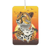 Cheetah African Feline Wild Animal Autolufterfrischer (Vorderseite)