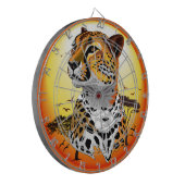 Cheetah African Feline Wild Animal Dartscheibe (Vorderseite Links)
