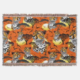 Cheetah African Feline Wild Animal Decke