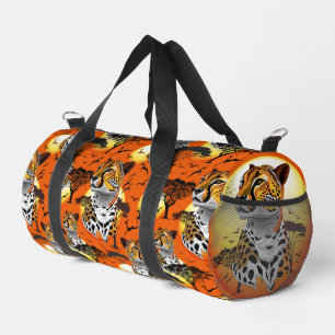 Cheetah African Feline Wild Animal Duffle Bag