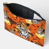Cheetah African Feline Wild Animal Duffle Bag Zubehörtasche (Offen)