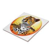 Cheetah African Feline Wild Animal Fliese (Seite)