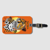 Cheetah African Feline Wild Animal Gepäckanhänger (Vorderseite (Horizontal))