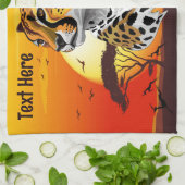 Cheetah African Feline Wild Animal Geschirrtuch (Gefaltet)