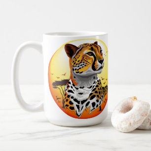 Cheetah African Feline Wild Animal Kaffeetasse