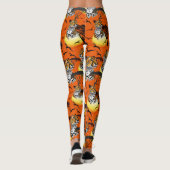 Cheetah African Feline Wild Animal Leggings (Rückseite)