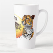 Cheetah African Feline Wild Animal Milchtasse (Rechts)