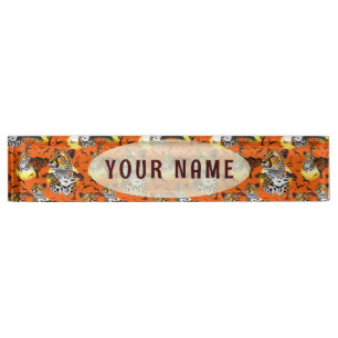 Cheetah African Feline Wild Animal Namensplakette
