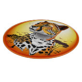 Cheetah African Feline Wild Animal Schneidebrett (Ecke)