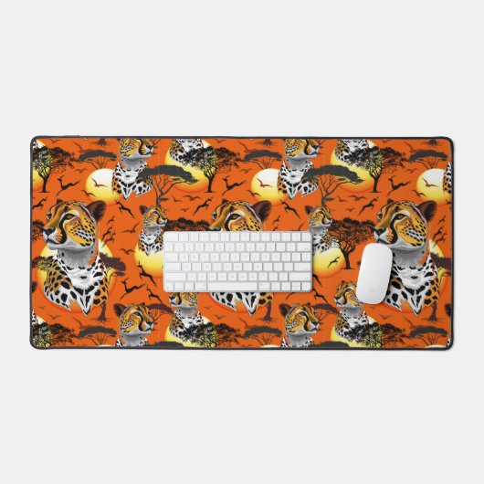 Cheetah African Feline Wild Animal Schreibtischunterlage