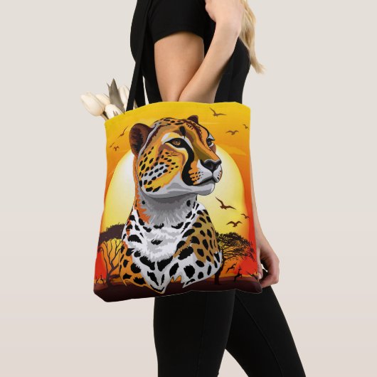 Cheetah African Feline Wild Animal Tasche (Von Nahem)