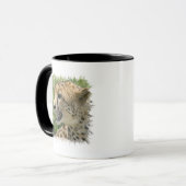 Cheetah-Angriffs-Kaffee-Tasse Tasse (Vorderseite Links)