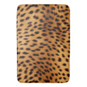 Cheetah Animal Fur Badematte (Vorderseite Vertikal)