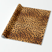 Cheetah Animal Fur Geschenkpapier (Ungerollt)