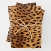 Cheetah Animal Fur Geschenkpapier Set (Beispiel)