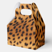 Cheetah Animal Fur Geschenkschachtel (Rückseite)