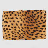 Cheetah Animal Fur Golfhandtuch (Horizontal)