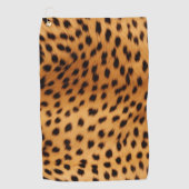 Cheetah Animal Fur Golfhandtuch (Vorderseite)