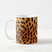 Cheetah Animal Fur Kaffeetasse (Links)