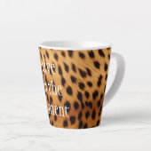 Cheetah Animal Fur Milchtasse (Rechte Ecke)