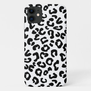 Cheetah Animal Print in Schwarzweiß Case-Mate iPhone Hülle