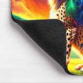Cheetah Art Mousepad (Ecke)