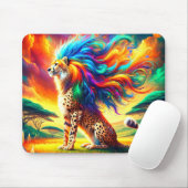 Cheetah Art Mousepad (Mit Mouse)