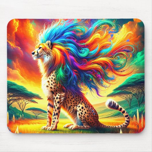 Cheetah Art Mousepad (Vorne)